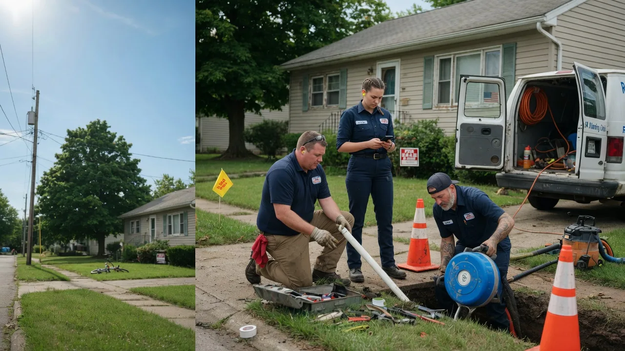 Sewer Line Repair in Glengary, WV near me
